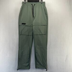 Legends Pants men's Small Green Cargo Athletic Joggers Technical Pockets Workout